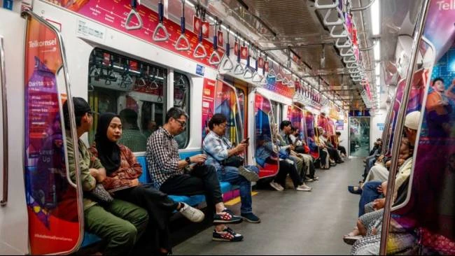 MRT, LRT Jakarta, dan Transjakarta Gratis hingga 2026