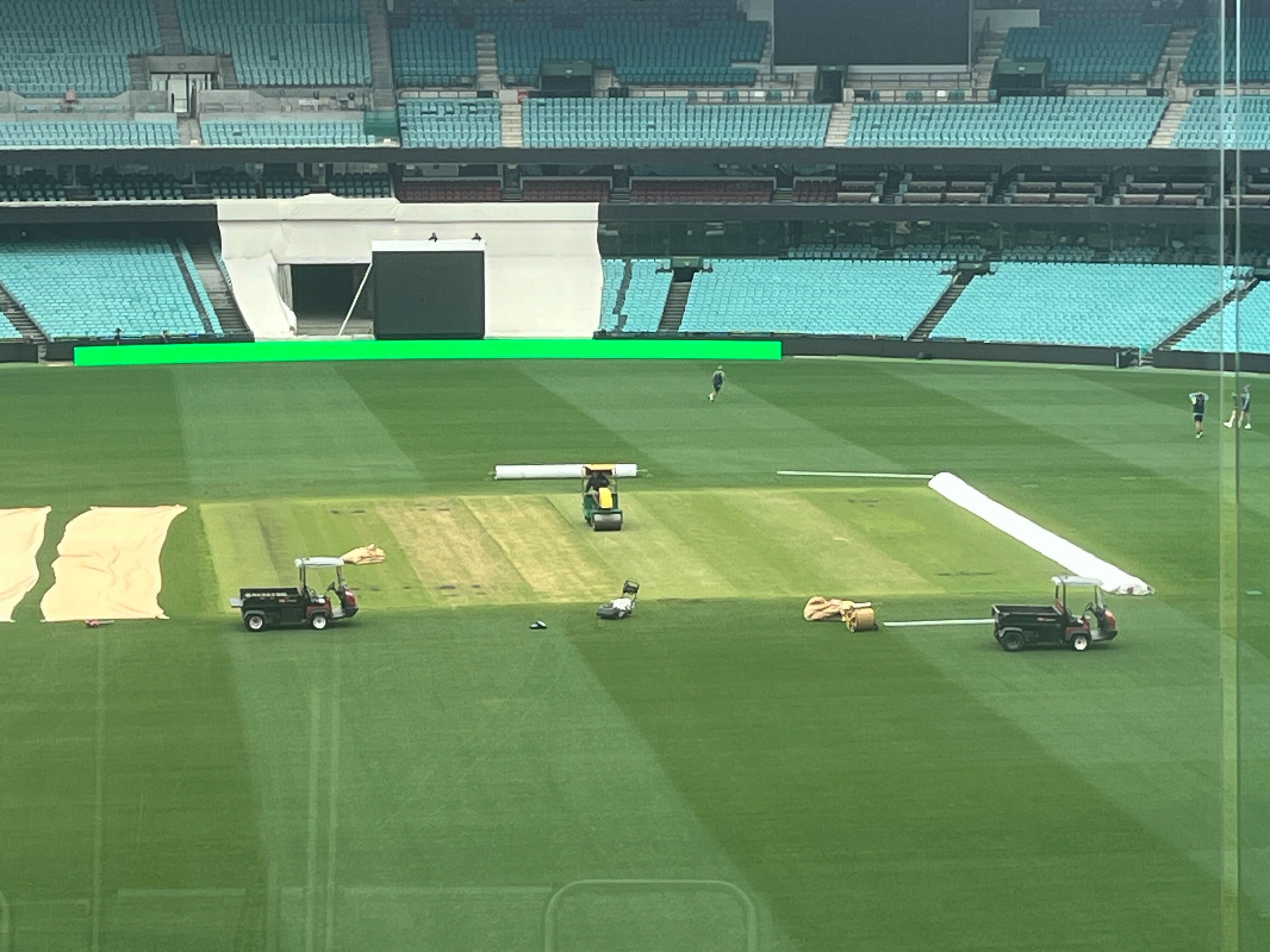 Here's the SCG pitch three days out. Will spin have a role?