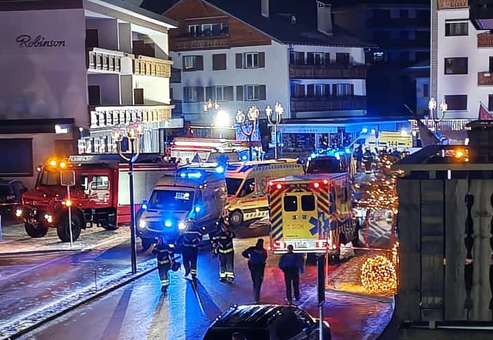 Massive explosion rips through Switzerland bar at luxury ski resort ...