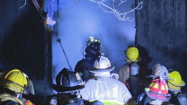 Home considered a total loss following a fire in Exeter