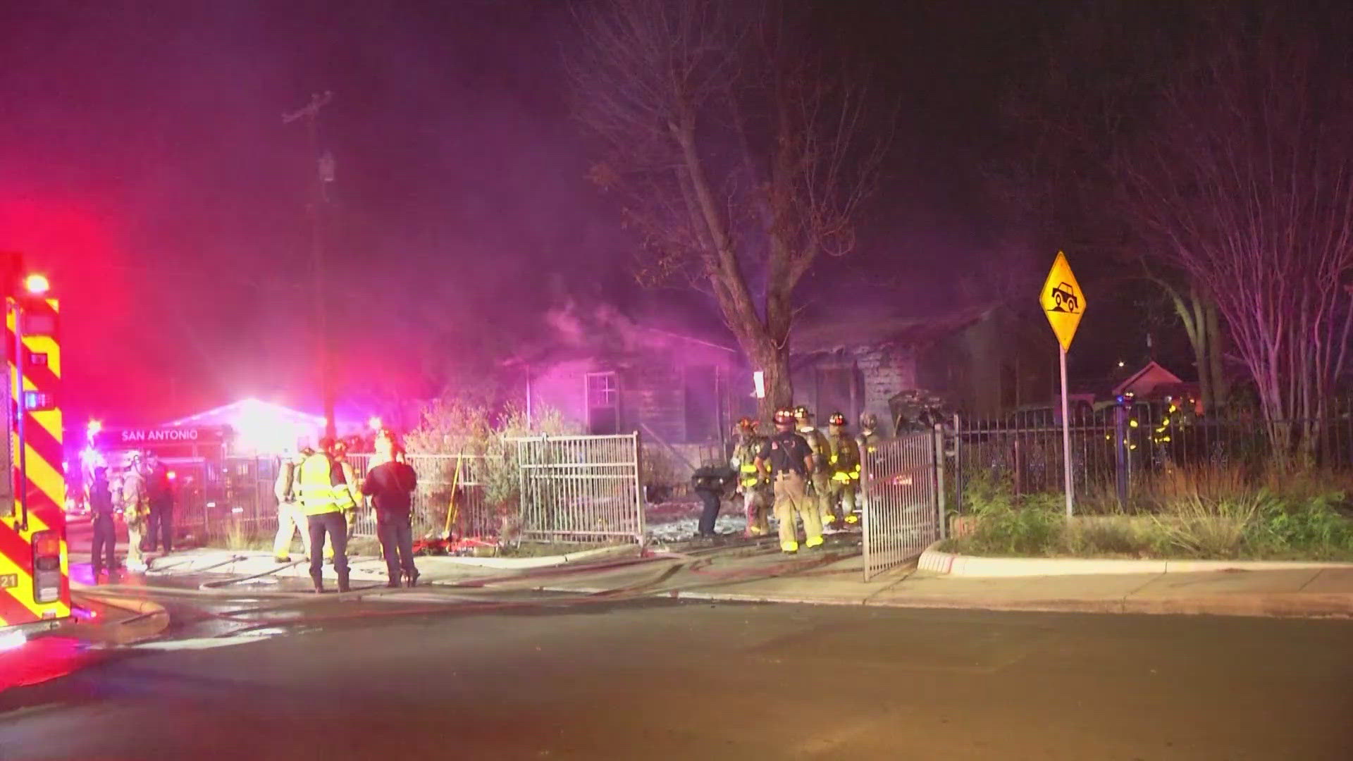 SAFD: West-side house fire sends crews rushing after reports of ...