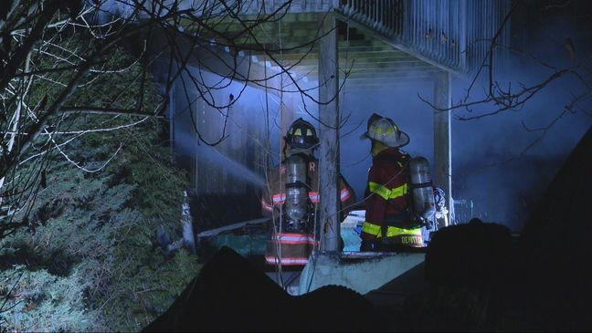 Home considered a total loss following a fire in Exeter