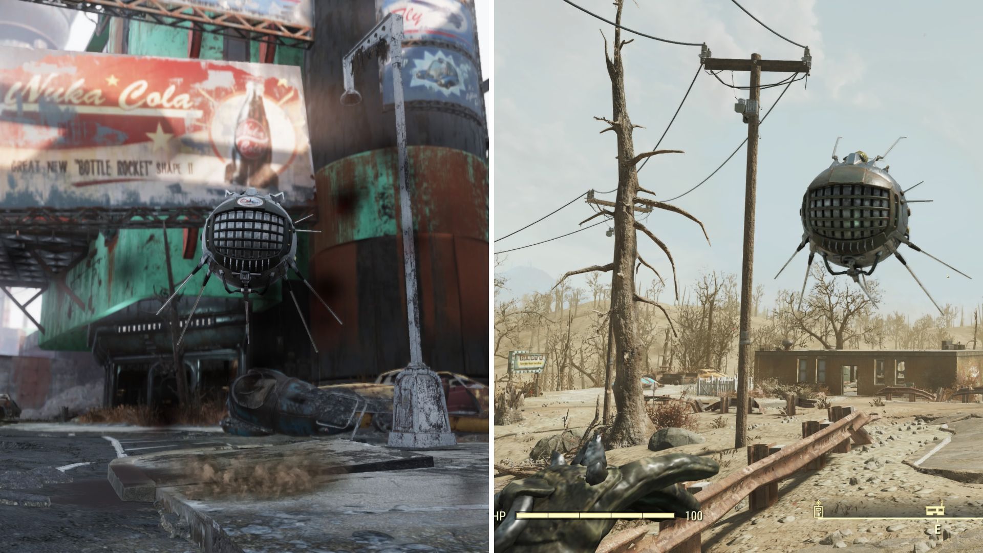 Eyebot locations in Fallout 76