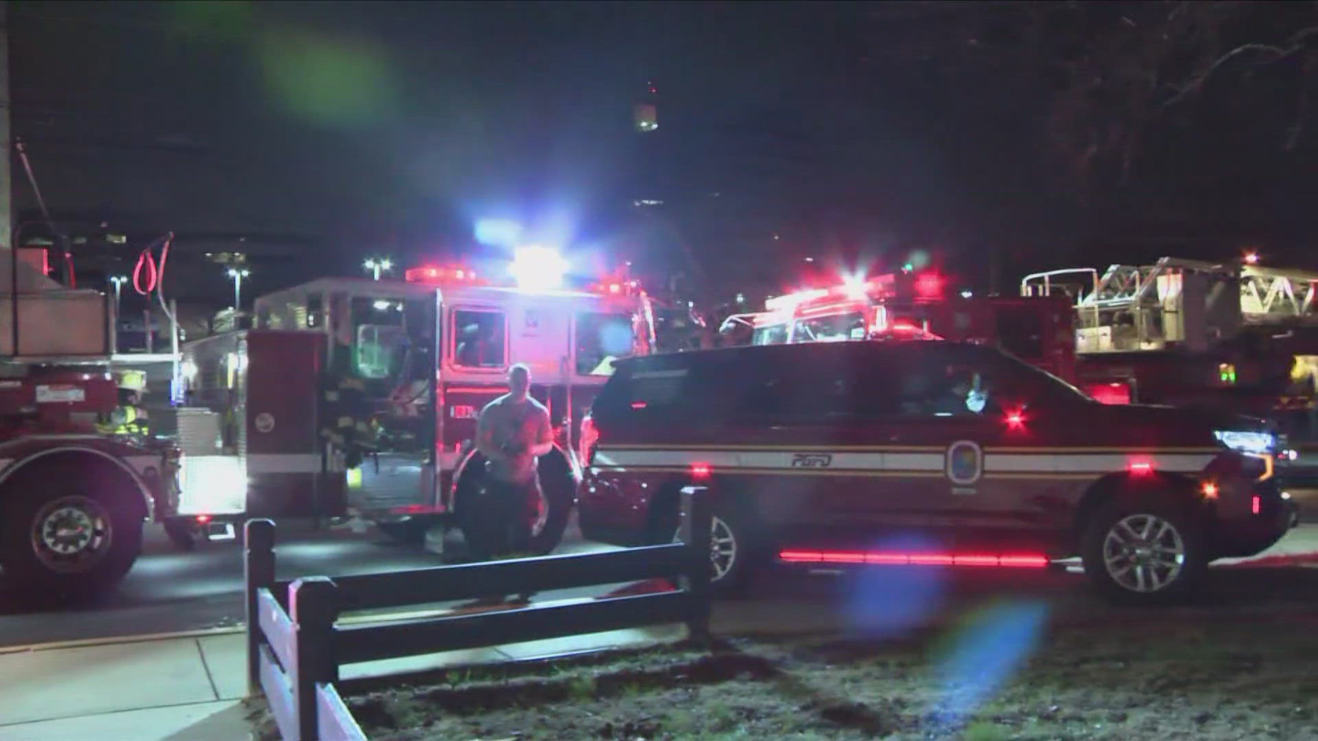 Baby hospitalized after fire at three-story apartment complex in Beltsville