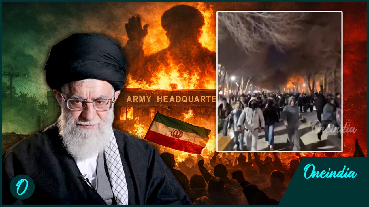 Iran Unrest Escalates as Protesters Attack Basij HQ Amid Nationwide ...