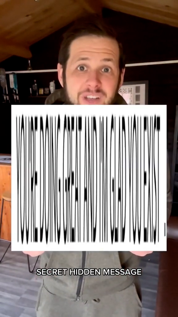 Can you see the hidden message?