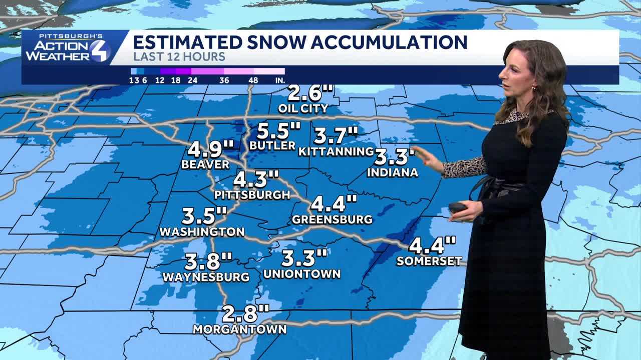 Breezy and cold with some snow to start the new year in western ...