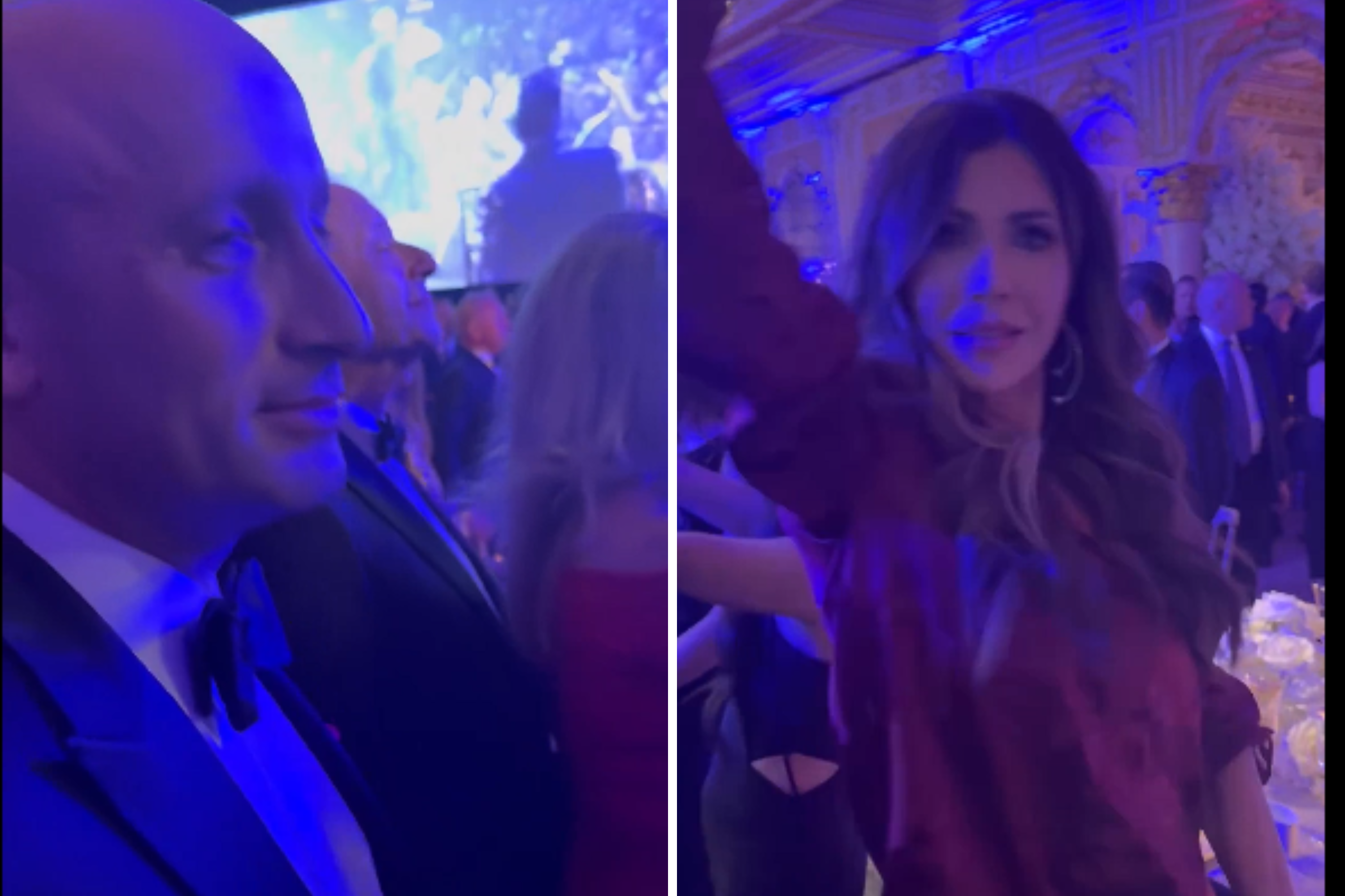Kristi Noem, Stephen Miller dance to 