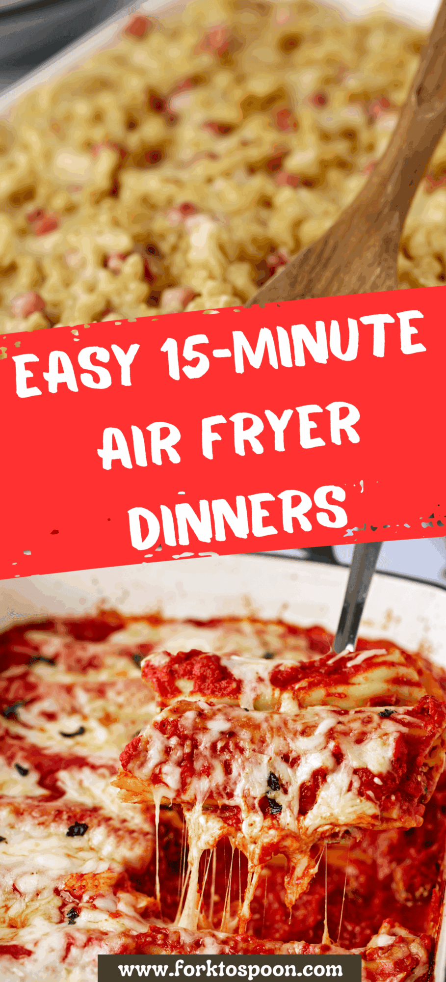 Easy 15-minute air fryer dinners