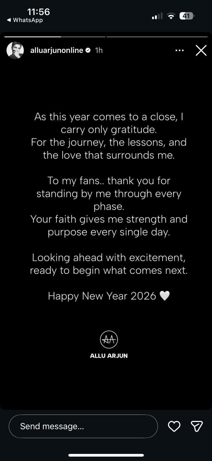 Happy New Year 2026: Allu Arjun, Vicky Kaushal, Kajol and others share warm wishes