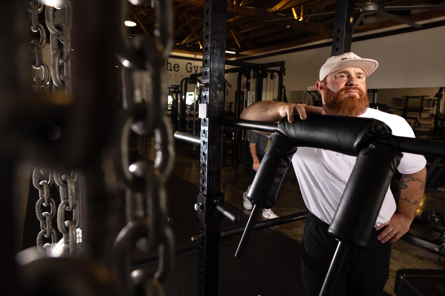 Kris Herbert at the Gym Venice. ((Christina House / Los Angeles Times))