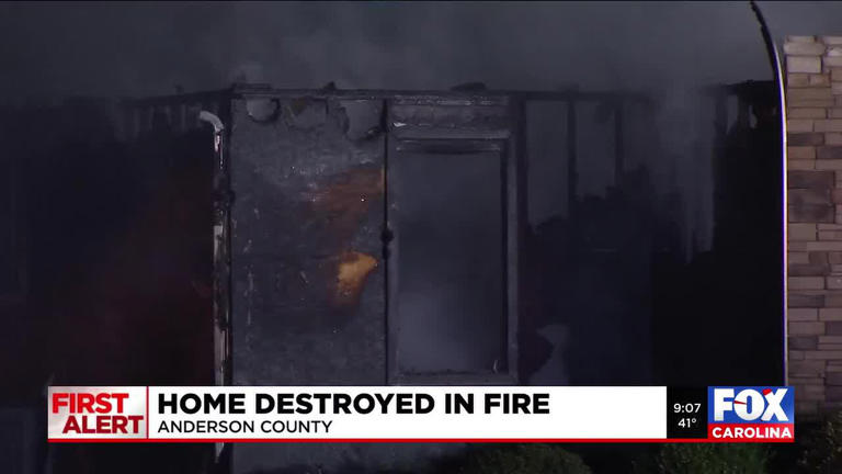 Crews respond to New Year’s Eve house fire in Anderson County