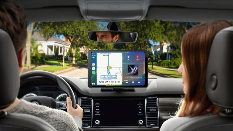 Elevate your drive with this stunning 11-inch Android Auto display
