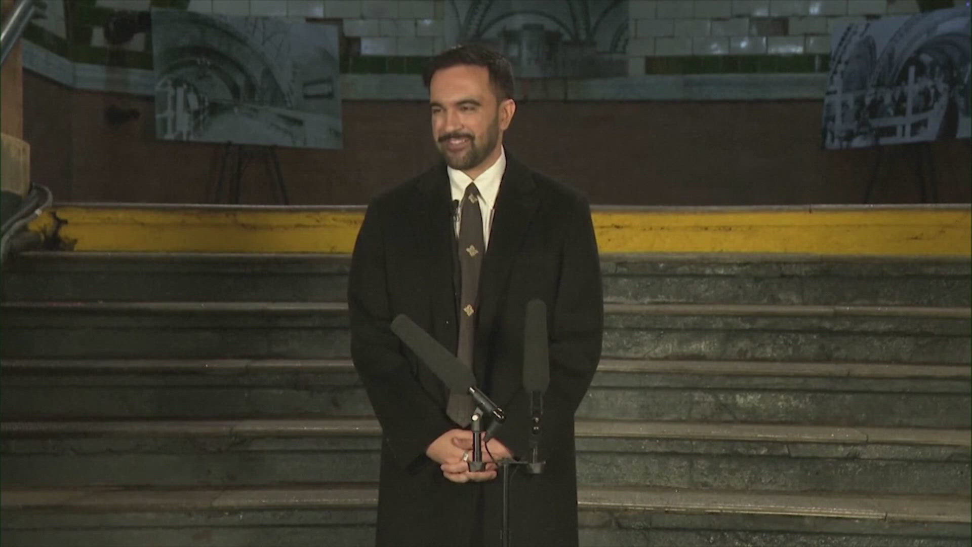 Zohran Mamdani sworn in as New York mayor