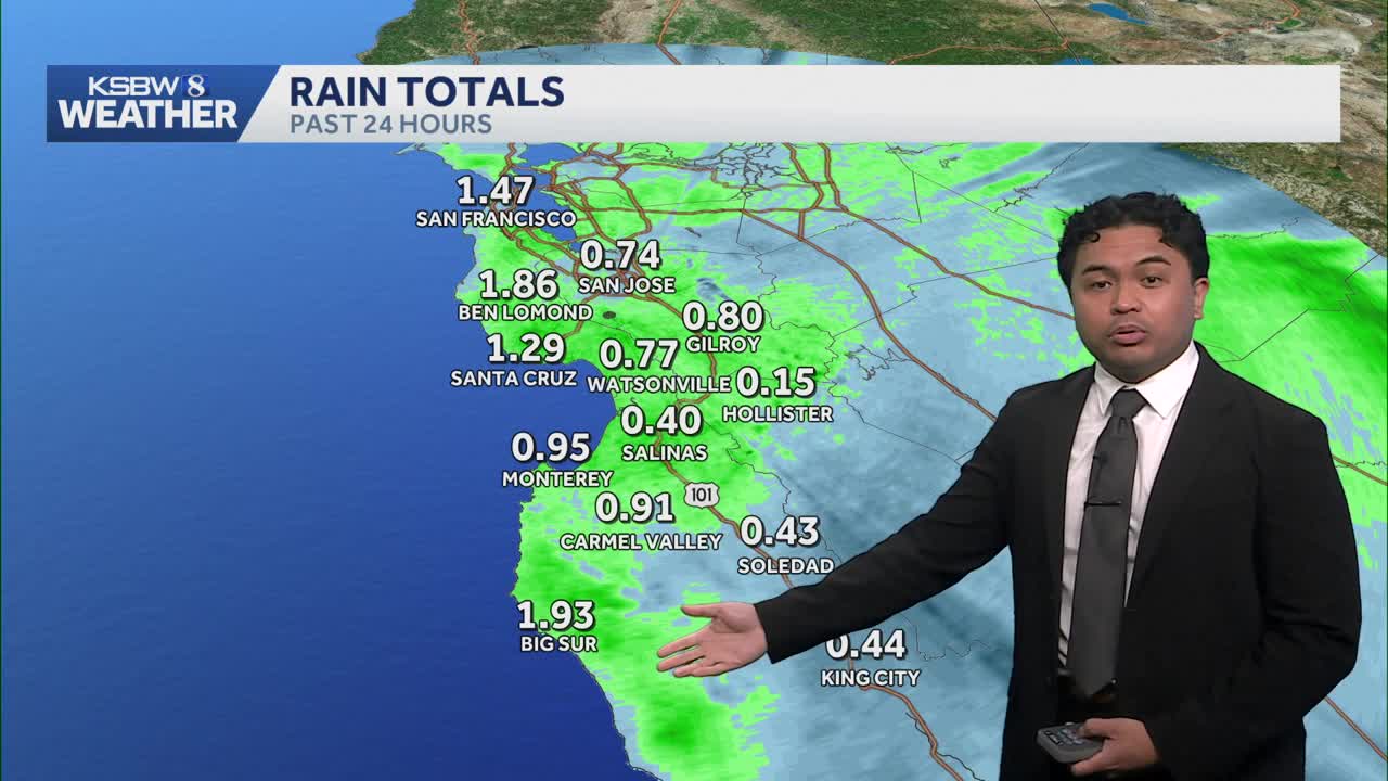 Continued rain expected across the Central Coast Thursday with a chance ...