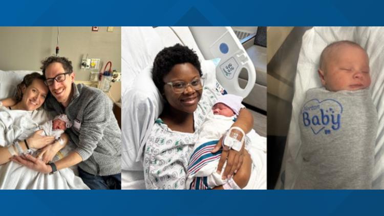 Louisville hospitals welcome first babies born in 2026