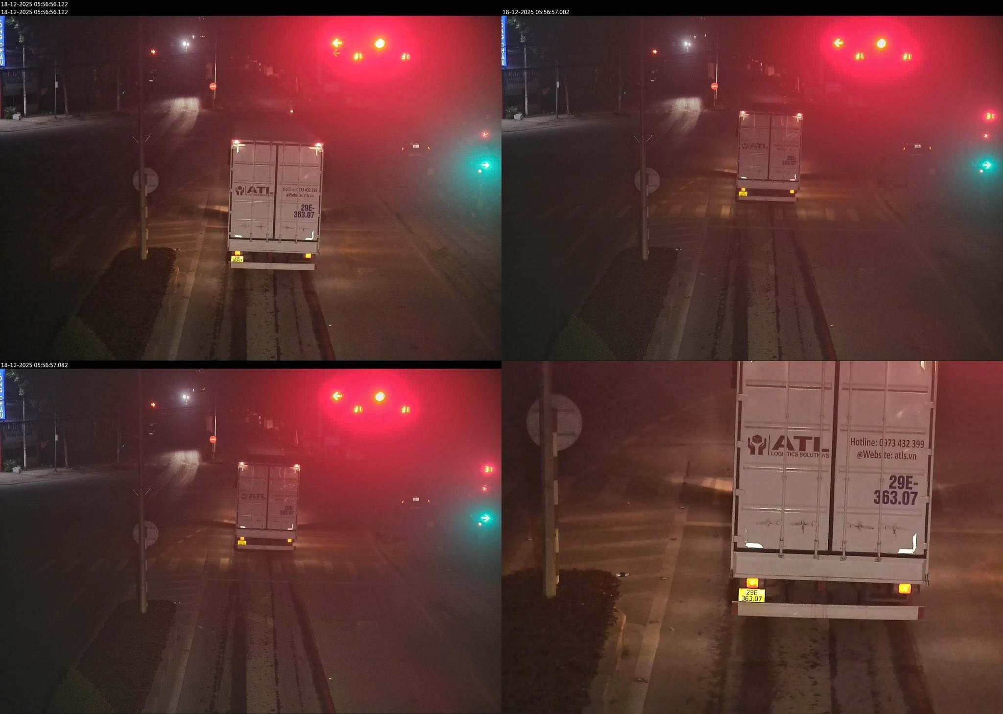 Phạt nguội 10 xe mô tô, ôtô vượt đèn đỏ, chạy quá tốc độ ở Cao Bằng