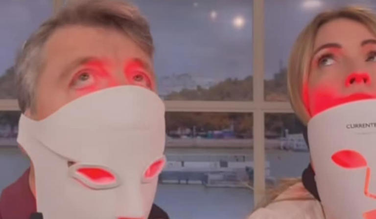 The video montage featured an array of pictures and videos from a busy 12 months for the 49-year-old including walks outside with her sons, photoshoots and banter with her This Morning co-host Ben Shephard. Pic: Instagram/ Cat Deeley