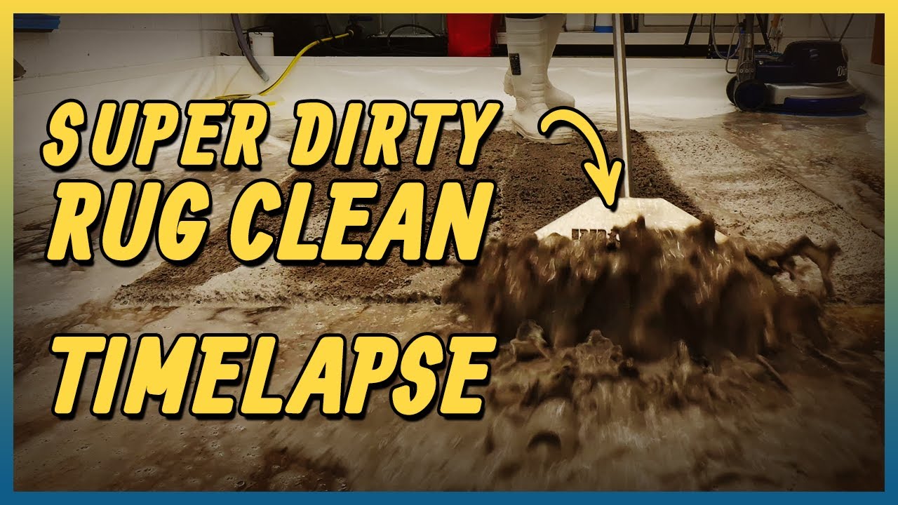 Muddy rug magic in motion ASMR