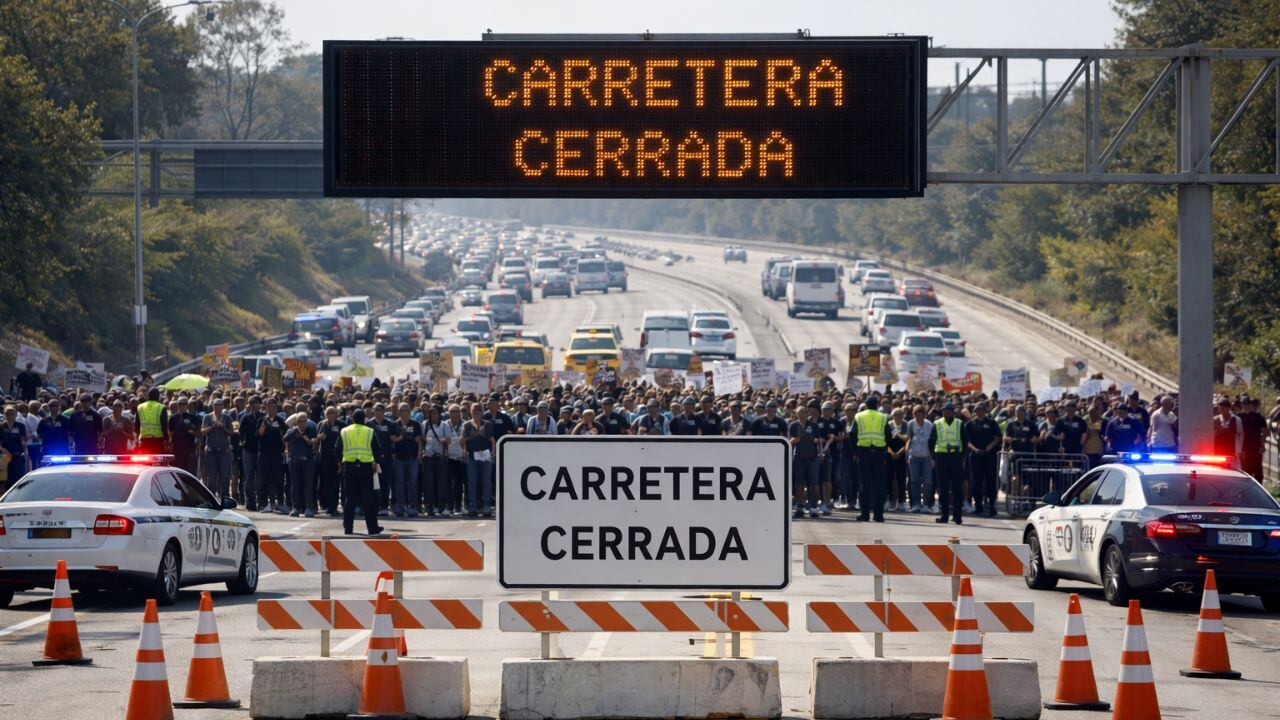 Precaución: estas son las carreteras y autopistas bloqueadas hoy jueves ...