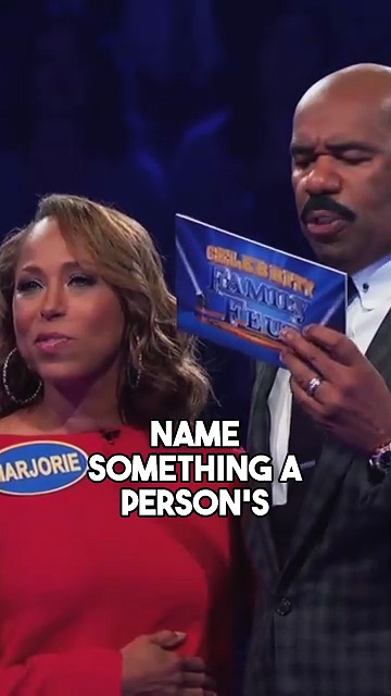 Steve Harvey watches as his wife takes the fast money stage on ...