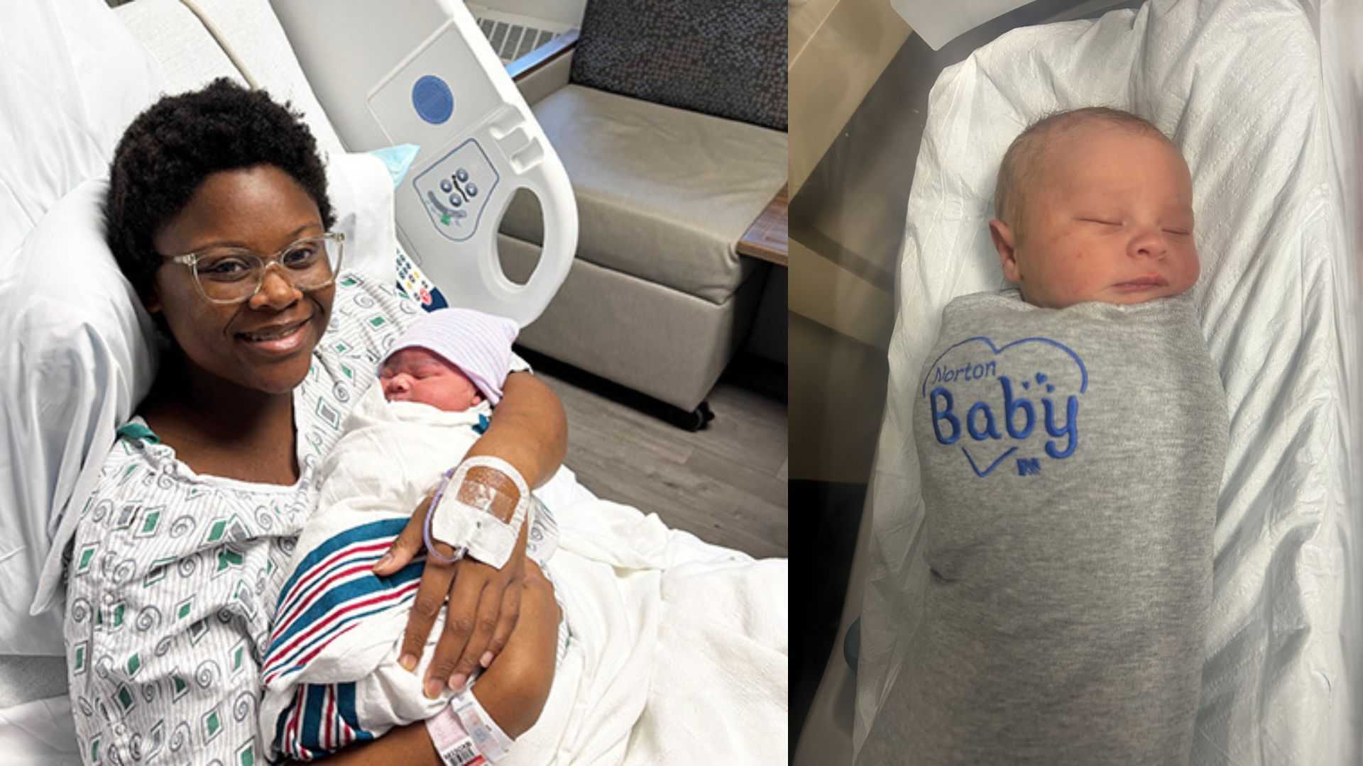 Louisville hospitals welcome first babies born in 2026
