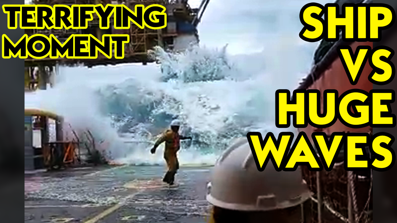Epic sea fail: Man challenges waves and instantly regrets it!
