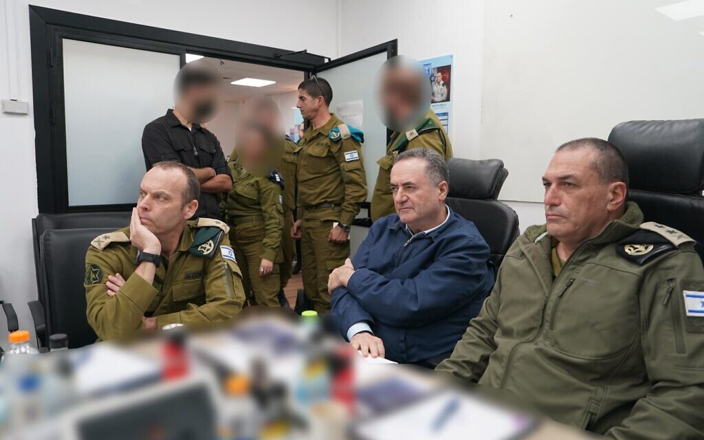 Katz, Zamir visit IDF Intelligence Directorate unit, stress readiness ...