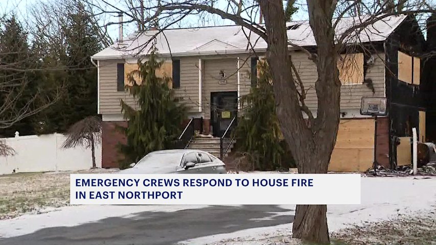 New Year's Eve house fire reported on Pulaski Road in East Northport
