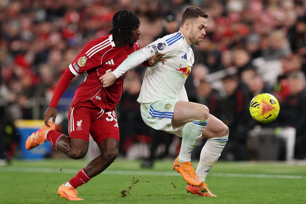 Daniel Farke hails 'special performance' as Leeds frustrate Liverpool