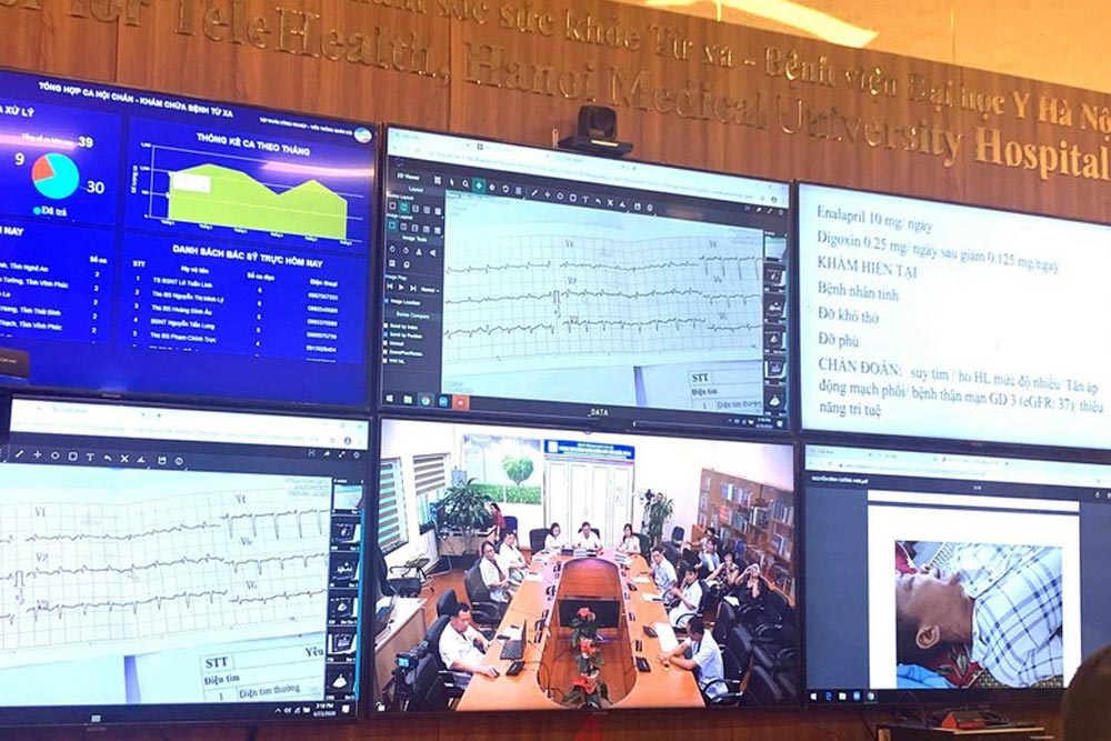 Telehealth xóa nhòa khoảng cách giữa các tuyến điều trị