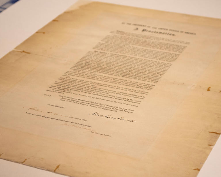This day in history: Abraham Lincoln signs Emancipation Proclamation