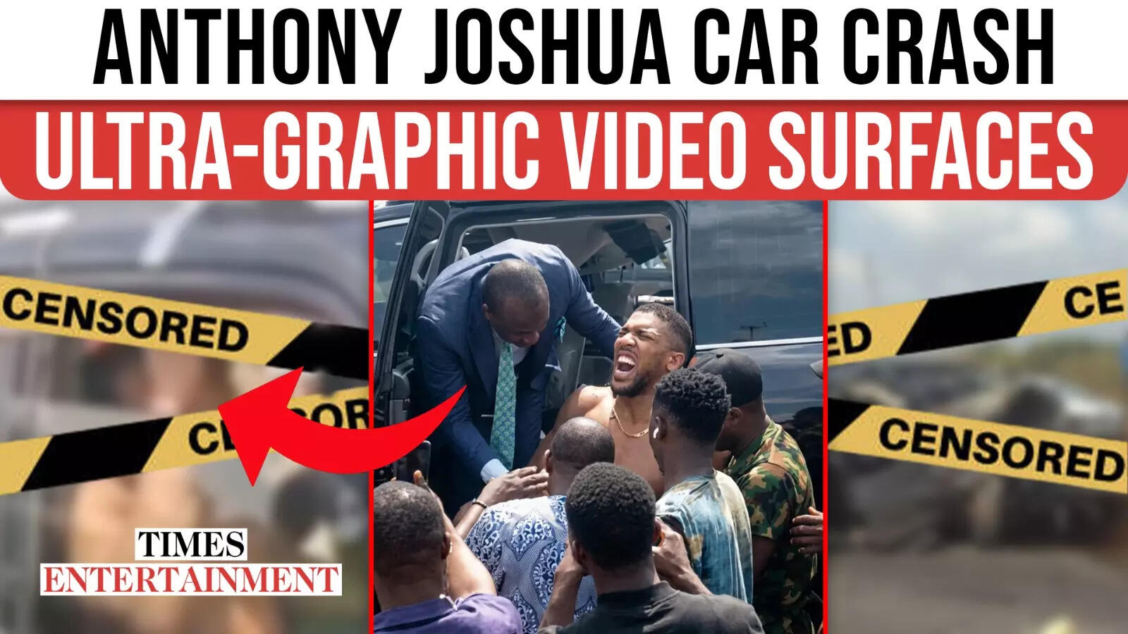 Ultra-graphic video from Anthony Joshua crash sparks PTSD fears among fans