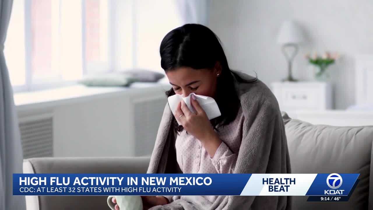 CDC: 'Very high' flu activity in New Mexico