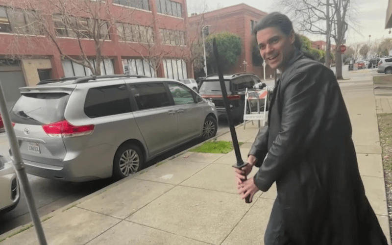 Sword-wielding man offers 'squatter removal' service in California