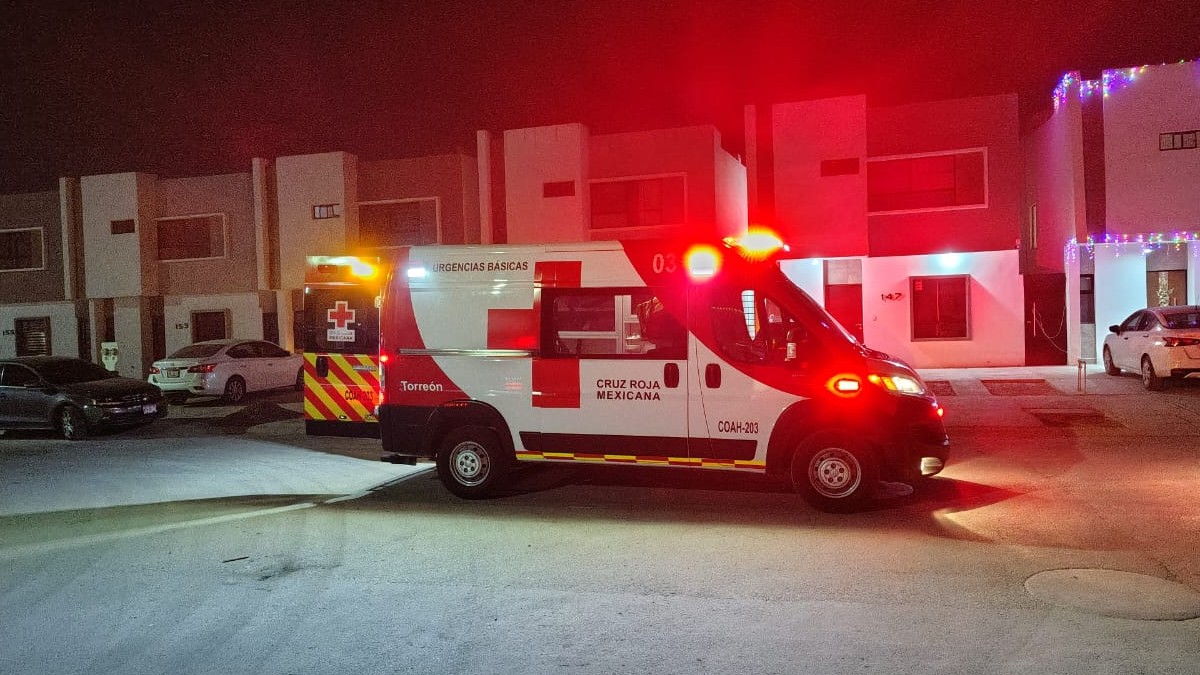Mujer es herida por bala perdida durante festejo de Año Nuevo en Torreón