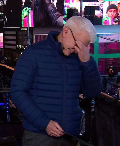 Anderson Cooper can't keep it together doing a live reading of Taylor