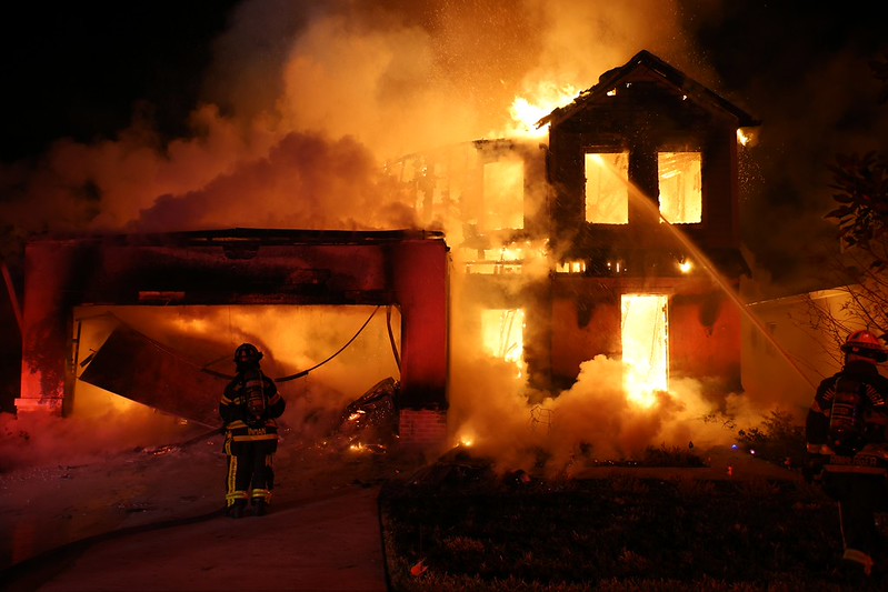 Fireworks cause major house fire in Florida on New Year’s Day