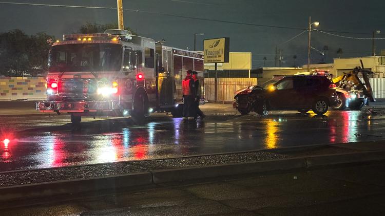 Woman on electric scooter severely injured after Phoenix crash