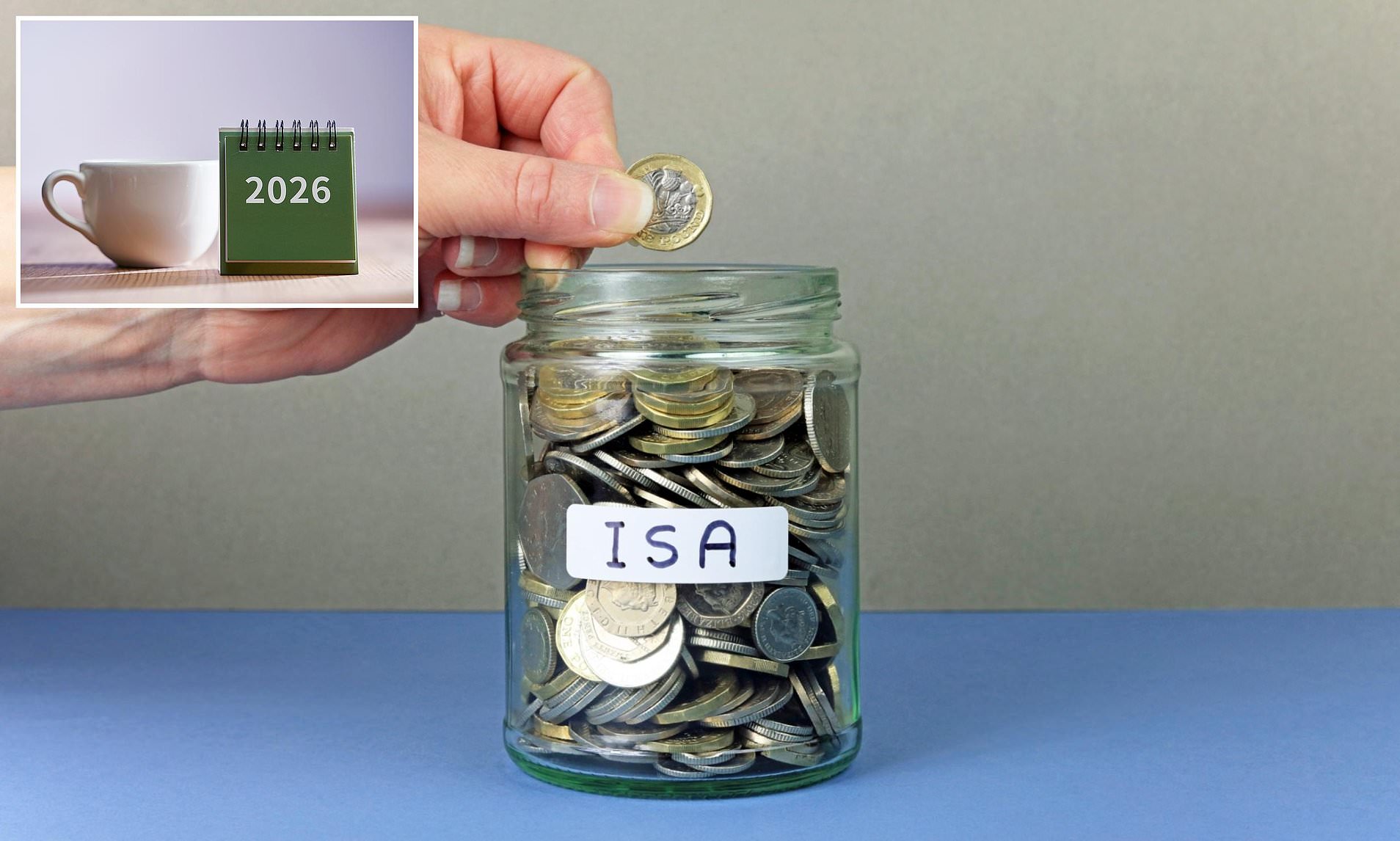 Cash ISA rates set to fall in 2026 - here are the best tax-free ...