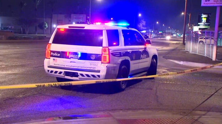 Authorities seek driver after man hit by two cars overnight in east Phoenix
