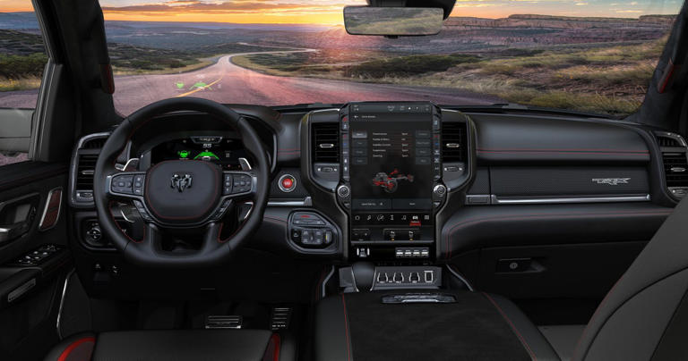 View interior photos of the 2027 Ram 1500 SRT TRX