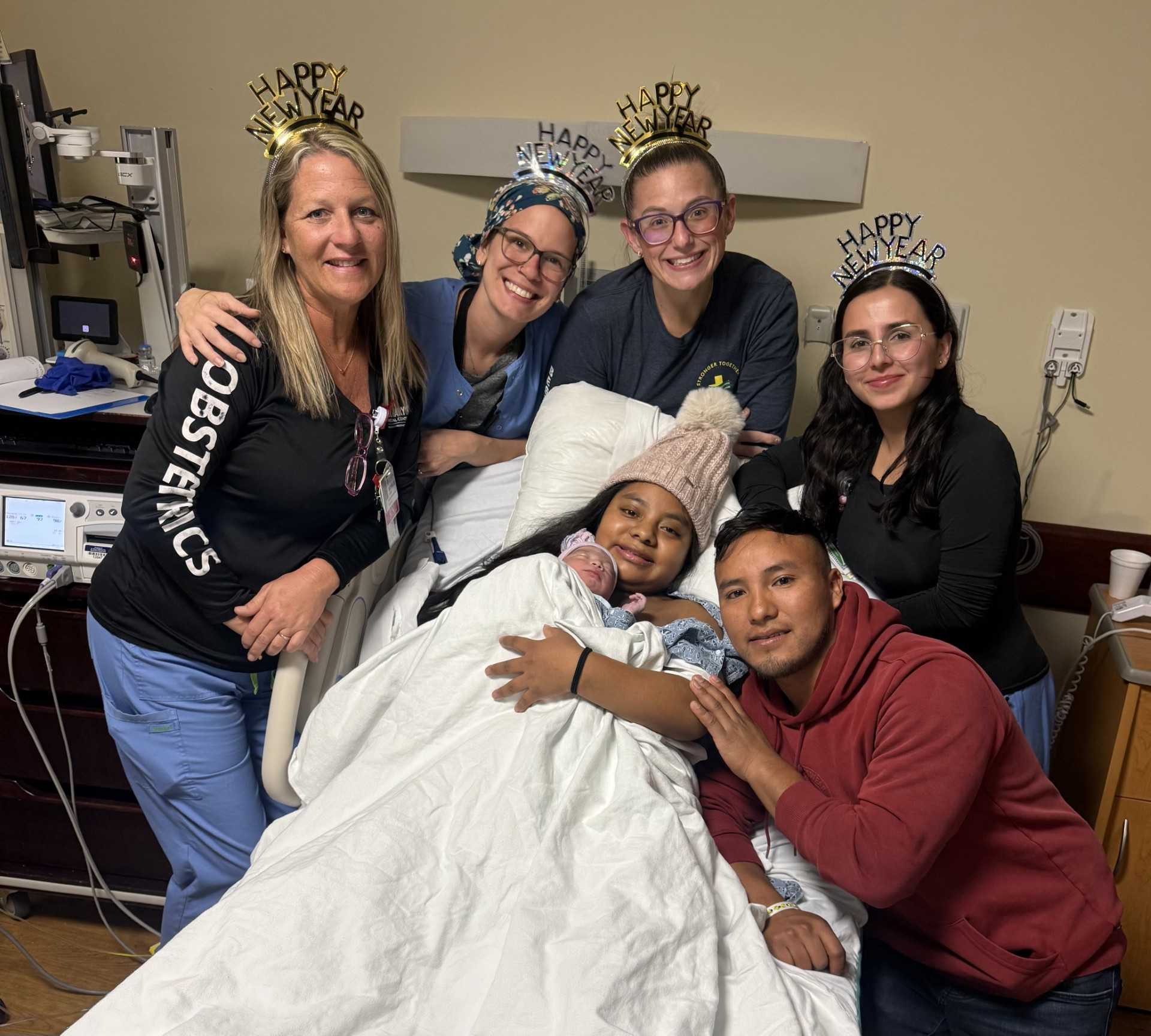 St. Mary’s Medical Center welcomes first baby of 2026