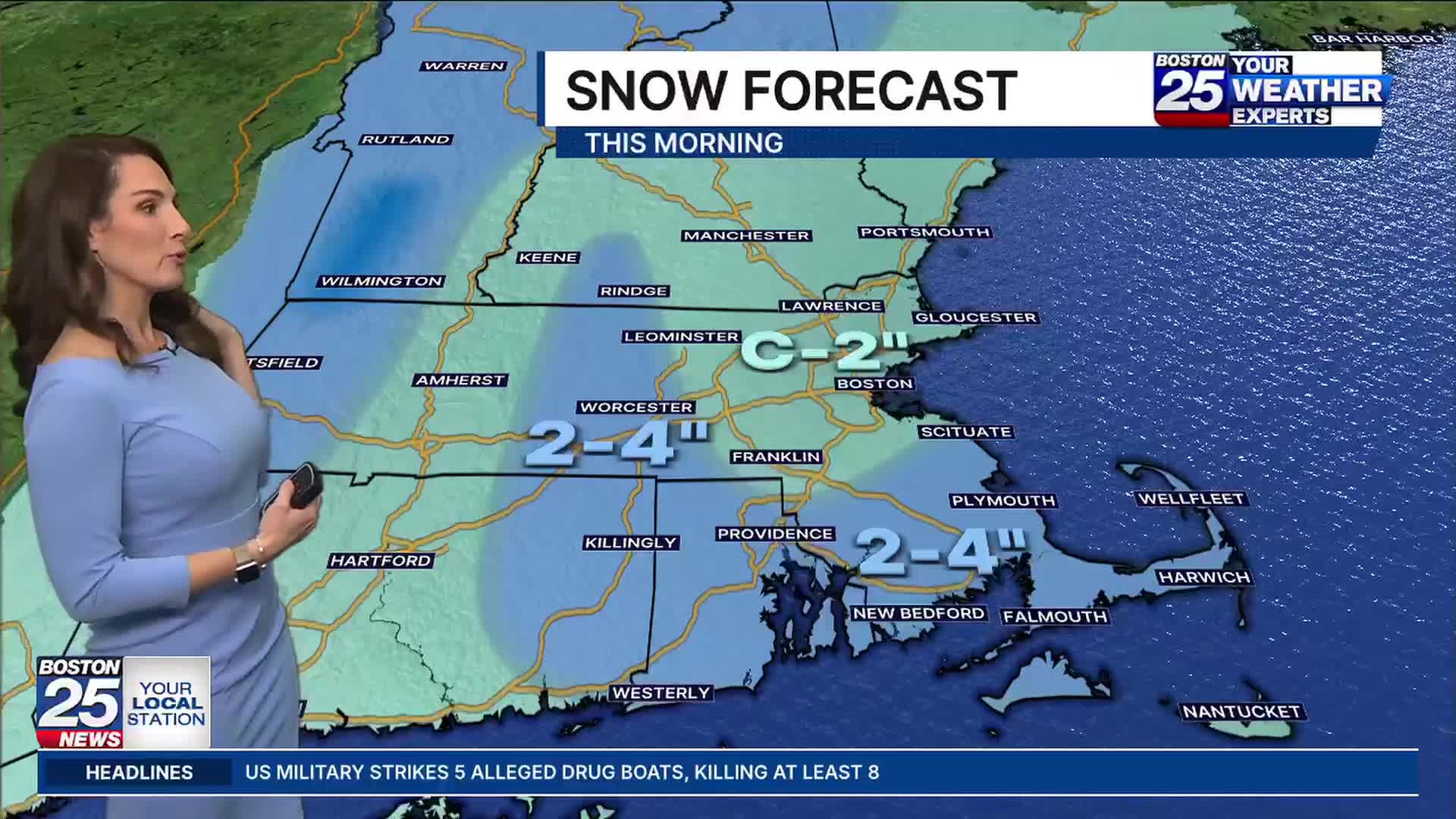 Winter weather advisory in effect for parts of Massachusetts