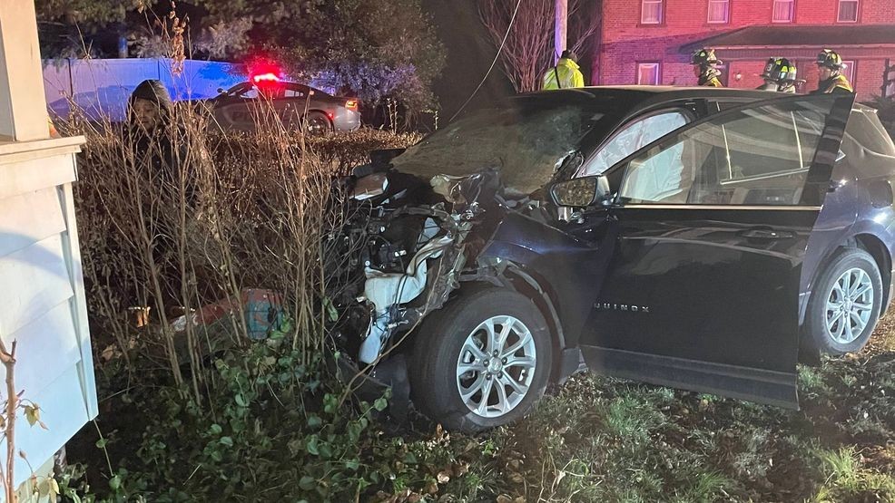 Car nearly hits home after crash with construction vehicle in Lancaster ...