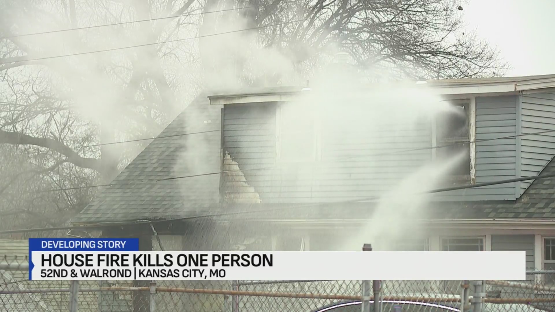 Kansas City house fire leaves one man dead