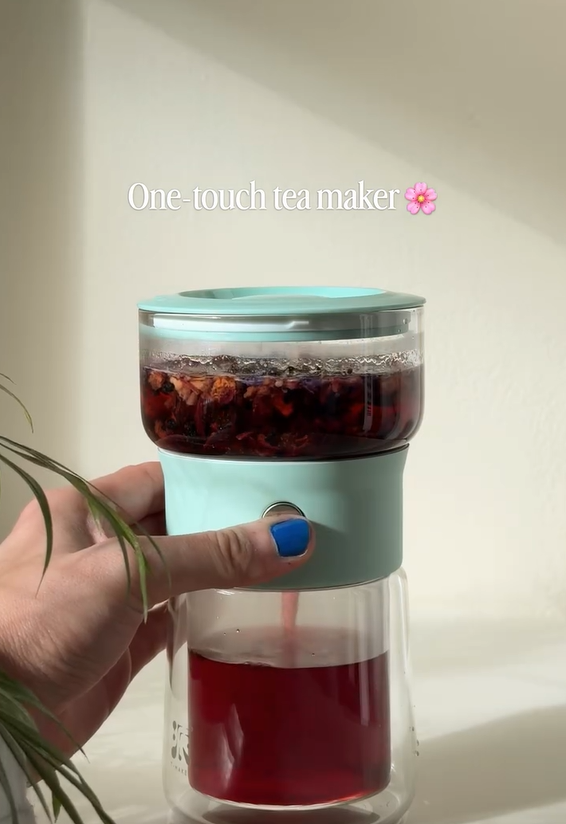 One-touch tea maker simplifies your morning routine