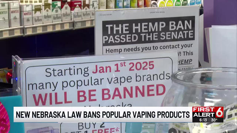 elfbar elfa master akku Nebraska vape registry law forces retailers to pull popular brands from  shelves