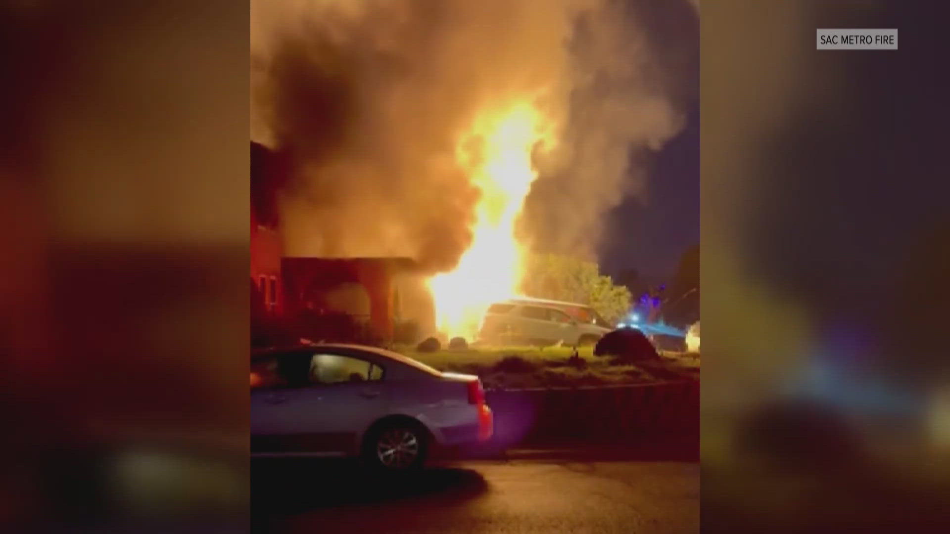 One hurt, three dogs killed in Citrus Heights house fire