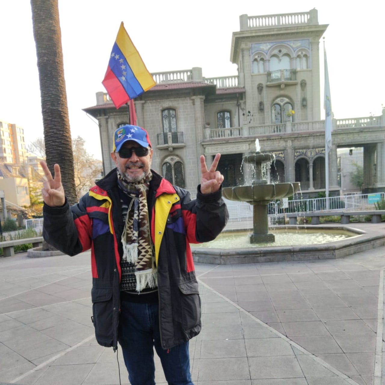 César Pastrán, now in Chile, would like to return to Venezuela to help rebuild democracy.